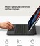 Belkin Pro iPad Keyboard Case With Magnetic Stand, Backlit Bluetooth Keyboard, Multi-Gesture Controls, Apple Pencil Storage, Leather Case, Qwerty, Multimedia Keys For iPad Air M2 13"/ iPad Pro 12.9