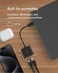 Belkin Connect USB-C To Ethernet + Charge Adapter 100W With Gigabit Ethernet Port And USB-C Port, [10/100/1000] Mbps For Fast Internet Connection, Compatible With iPhone 16, 15, Galaxy S24 &amp; More