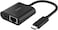 Belkin Connect USB-C To Ethernet + Charge Adapter 100W With Gigabit Ethernet Port And USB-C Port, [10/100/1000] Mbps For Fast Internet Connection, Compatible With iPhone 16, 15, Galaxy S24 &amp; More