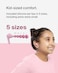 Belkin Soundform Nano 2 Bluetooth Earbuds For Kids With Built-In Microphone, 28H Battery Life, Safe 85Db Volume, IPX5 Water Resistance, Kids Bluetooth Earbuds For iPhone, iPad, Galaxy, &amp; More, Pink
