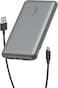 Belkin 10000mAh Portable Power Bank, 10K USB-C Portable Charger With 1 USB-C Port And 2 USB-A Ports, Battery Pack For Up To 15W Charging For iPhone, Samsung Galaxy, Airpods, iPad, Space Gray