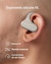 Belkin Soundform Clearfit Open-Ear Wireless Earbuds, Lightweight Sport Earphones, Bluetooth Earbuds With Long-Lasting Comfort, IPX5 Waterproof Earbuds For iPhone, Hiking, Biking, Running, &amp; More, Sand
