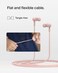 Belkin Soundform Wired Headphones With USB-C Connector, In-Ear Wired Earphones With Microphone, Wired Earbuds For iPhone 16/15, iPad Mini, Galaxy S24, Android &amp; More (USB-C Headphones), Pink