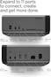 Belkin USB-C Hub, 11-In-1 Pro Gan Dock 150W, Multi-Port Docking Station With USB-C, USB-A, Ethernet, SD, Micro SD, 3.5mm Port, 4K HDMI Ports For Triple Monitor Display, Compatible With Macbook Pro