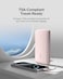 Belkin Portable Charger, Power Bank With Integrated Cable 20K PD 30W - Fast Charging USB-C Power Delivery, Portable Charger For iPhone 16 Series, iPad Pro, Galaxy S25 Series, And More - Pink