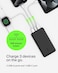 Belkin Portable Charger, 4-In-1 Power Bundle With 10000mAh Power Bank, 25W USB-C Charging Block, 60W USB-C Cable, And Travel Pouch - Fast Charging For Multiple Devices, Compact Design For Travel