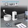 BEPiTECH 3-Meter Power Extension Cord Tower,12 Power Sockets 2500W suitable for big plugs with 4 Smart USB Slots Charging Station, Surge Protector Heavy Duty Power Strip for Office &amp; Home Desktop
