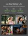 سماعات أذن لاسلكية Belkin SoundForm Anywhere، سماعات خفيفة الوزن للنوم على الجانب مع راحة تدوم طويلاً، بلوتوث 6.0، عمر بطارية يصل إلى 26 ساعة، مقاومة للماء بمعيار IPX4 - أبيض
