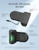 مقبض Belkin Stage PowerGrip، مقبض كاميرا مغناطيسي لاسلكي للشحن بسعة 9300 مللي أمبير، بنك طاقة مع كابل USB-C قابل للسحب، اتصال بلوتوث، ملحق حامل ثلاثي القوائم، شاشة LCD، شاحن محمول لأجهزة iPhone وPixel