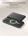Belkin BoostCharge Magnetic Power Bank 5000mAh, Slim Portable Charger with Magnetic Ring and USB C Port, Battery Pack for iPhone, Galaxy, Pixelsnap, iPad, Tablet - USB C Cable Included - Black