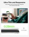 Belkin ScreenForce InvisiGlass Screen Protector for iPhone Air, Scratch-Resistant Impact Protection with Included Easy Align Tray for Bubble Free Application, Case-Friendly, Recycled Glass