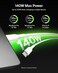Belkin BoostCharge Pro 2-in-1 USB C to USB C Charger Cable 140W, Braided Dual Charging Cable - Fast-Charging Combo Cord with Smart Power Sharing for MacBook, iPhone, iPad, Samsung, Pixel, etc - White