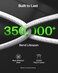 Belkin BoostCharge Pro 2-in-1 USB C to USB C Charger Cable 140W, Braided Dual Charging Cable - Fast-Charging Combo Cord with Smart Power Sharing for MacBook, iPhone, iPad, Samsung, Pixel, etc - White