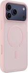 جراب Belkin SheerForce Grip متوافق مع MagSafe لهاتف iPhone 17 Pro Max بتصميم نحيف وخطوط جانبية مانعة للانزلاق - جراب حماية مغناطيسي وشفاف ومقاوم للصدمات لهاتف iPhone - وردي