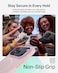 جراب Belkin SheerForce Grip متوافق مع MagSafe لهاتف iPhone 17 Pro Max بتصميم نحيف وخطوط جانبية مانعة للانزلاق - جراب حماية مغناطيسي وشفاف ومقاوم للصدمات لهاتف iPhone - وردي