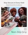 Belkin SheerForce Grip MagSafe Compatible iPhone 17 Pro Case with Slim Design &amp; Anti-Slip Side Lines - Magnetic, Transparent, &amp; Shockproof Protective iPhone Case - Pink