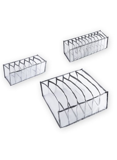 Underwear Organizer Set Grey