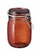 BS Case Ikeaa KR&Ouml;SAMOS Jar with Lid, Red-Brown, 1 ltr -