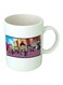 Print Teen Titans Go To The Movies Printed Mug White/Purple/Brown