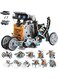 COOLBABY 13-in-1 Solar Robot Kit, Educational STEM Science Toy, DIY Solar Power Building Kit, Gift for Kids Boys Girls 8years plus