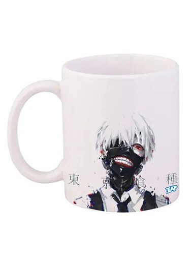 Tokyo Ghoul Anime Printed Coffee Mug White
