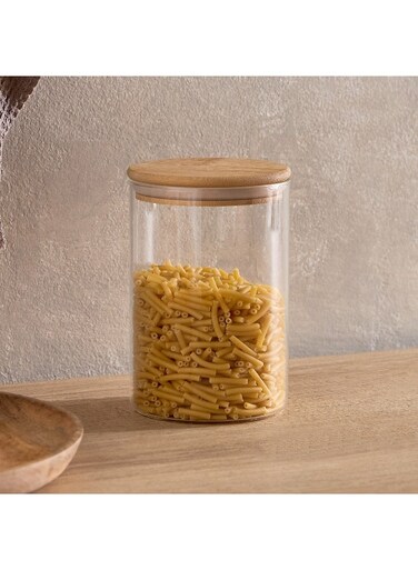 Box La Natura Borosilicate Glass Jar 1.15 L