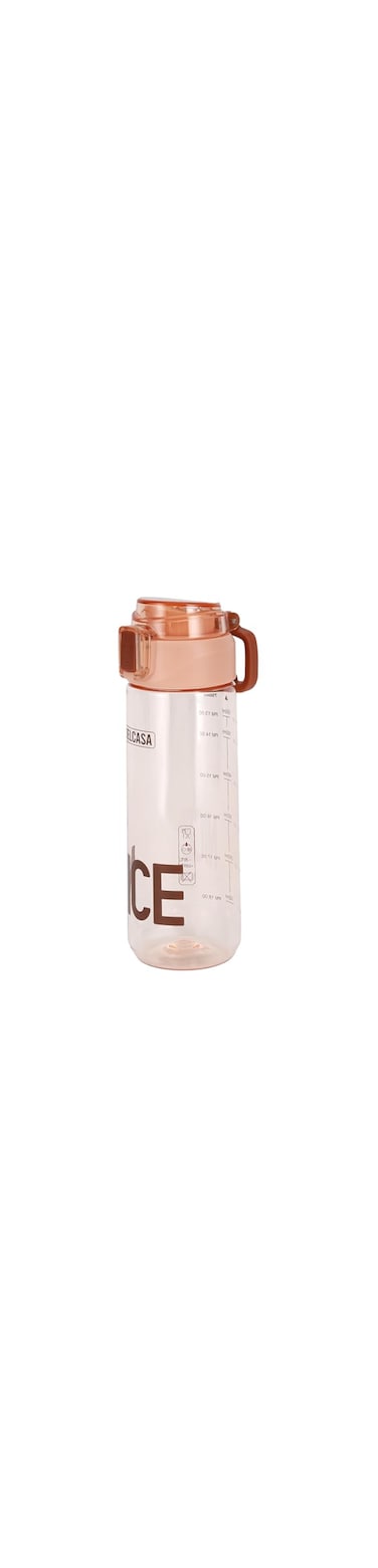 Delcasa DC3238 Plastic Water Bottle, 750 ml Capacity, Brown
