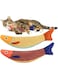 BRKT Catnip Fish Toys for Cats &ndash; Interactive Plush Cat Chew Toys with Catnip, Ideal for Indoor Cats, Encourages Play and Exercise (2Pcs)