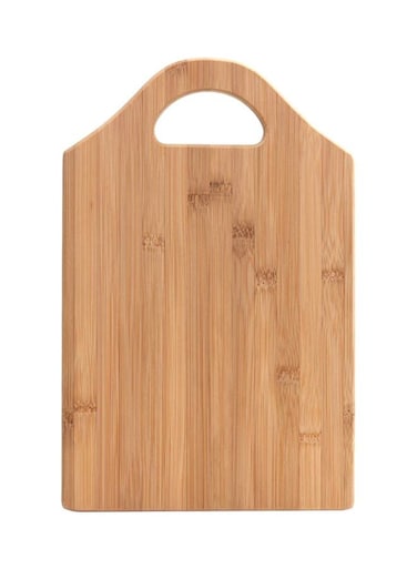 Organic Bamboo Cutting Board Beige 35x25x1.6cm