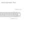 CRAFT MAGIC Heavy-Duty Stainless Steel Ruler (50cm20inch 1-Pack) Durable Metal Measuring Ruler for School, Office &amp; Craft Projects &ndash; Precision Straight Edge Tool