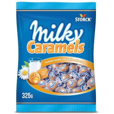 Storck Milky Caramels Milk Cream Filled Candies, 325g
