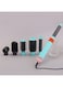 Enzo 6 in 1 Multi-Functional Hair Styler Set   EN-4133 Hair Straightener, Hot Volumizing Brush, Automatic Airwarp Rotating Curler Temp 50&deg;C to 110&deg;C   1500W DC Super Motor