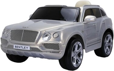 Lovely Baby LB 2158DX Battery Operated Electric Ride-On Car for Kids - Silver