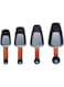 COMTIM Dog Food Scoop - Dog Food Measuring Cup Pet Food Scoop for Dog Cat, (Dog food Scoop Set Includes 1 Cup, 1/2 Cup, 1/3 Cup, 1/4 Cup)