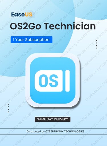 EaseUS OS2Go Technician   Unlimited Devices For 1 Year   Digital License   Same Day Delivery
