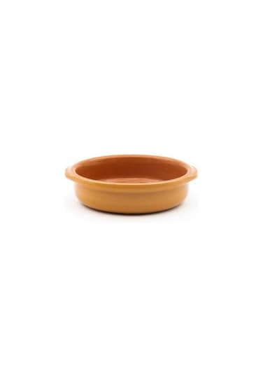 Terracotta Clay casserole Round Dish serve ware 25cm