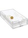 Phineoly Acrylic Guest Towel Napkin Holder, 0.37Inch Thickness Clear Paper Towel Tray, Rectangle Napkin Holders for Kitchen, Dining Room, Bathroom