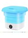 Mini Foldable smart baby Cloths washing machines (Blue)
