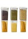 Airtight Food Storage Containers,Set of 6&iuml;&frac14;&OElig;Food Grade Plastic Sealed Storage Tank with Lock Lids,Kitchen Pantry Organization Storage Jars,Moisture Proof,for Candy,Coffee,Cereal (M:1000ML*6PC)