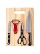Delcasa 4Piece Knife Set, Multi-Colour, Dc1760