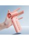 JISULIFE Turbo Hand Fan - 2024 Ultra Power Pocket Fan, Unique Sleek Design, Mini Handheld Fan with 5 Speeds, Lanyard, USB Rechargeable Portable Fan for Travel,Women,Men, Mini Fan Game Changer -Pink