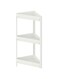 IKEA VESKEN Space Saving Polypropylene Plastic Shelf Unit, for Storage Home &amp; Kitchen Items, Toiletries from Shampoo Bottles to soap and Small Items, White (33X33X71 cm)