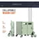 Foldable 75L Rolling Storage Box with Adjustable Handle and Multi-Directional Wheels