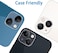 Muzz Camera Lens Protector for iPhone 15, 3 Pack, 9H Hardness, Anti-Scratch, Case Friendly, No Effect on Night Shots (iPhone 15)