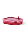 TEFAL Master Seal Micro Box Plastic Container   1.2 L    Rectangular All-in-One Food Storage Container   Leak-Proof   Oven-Safe   Hygienic   Dishwasher-Safe   Red   2 Years Warranty   K3102412 Red 1.2Liters