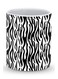 Premium Zebra Stripes Designer Mug Black/White 325ml