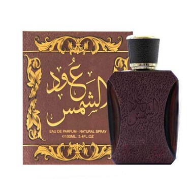 Ard Al Zaafaran Oud Al Shams Eau de Parfum Spray for Unisex, 3.4 Ounce
