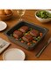 B&amp;S Baking Pans "GASTRONORM" 2/3 Size &acirc;&euro;&ldquo; Heavy-Duty Stainless Steel Trays