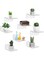 Bolidery 8 Pack Small Wall Shelf, 4&#39;&#39; Acrylic Wall Shelves Display Ledges for Storage &amp; Decoration, Small Floating Shelf for Wall with 2 Types of Installation (Adhesive or Screw)