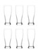 6-Piece Brotto Glass Set Clear 330ml